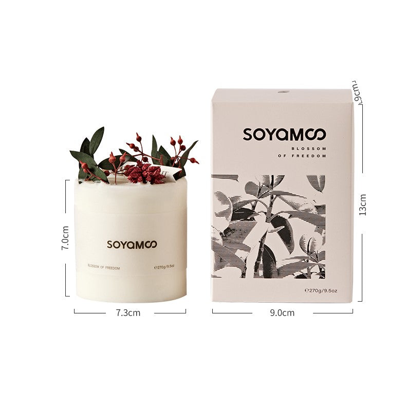 Fresh Spring Botanical Scented Candle