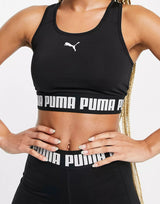 Puma Training Strong Crop Top In Black