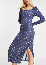 Ted Baker Meegwin Wiggle Dress In Blue
