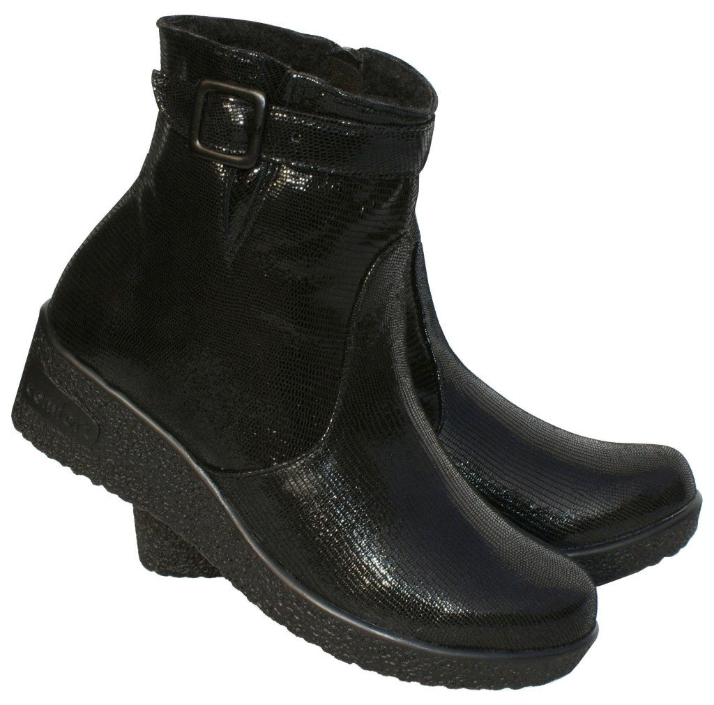 Bosccolo Womens Boots Iga Viper - Black