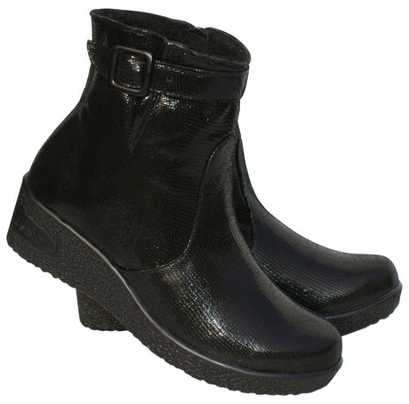 Bosccolo Womens Boots Iga Viper - Black
