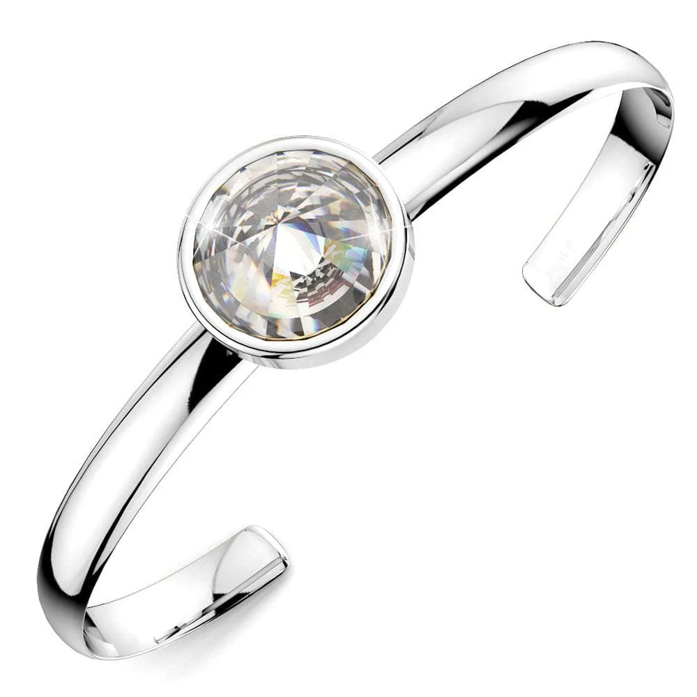 Krystal Couture Blair Bangle Embellished with Swarovski Crystals