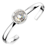 Krystal Couture Blair Bangle Embellished with Swarovski Crystals