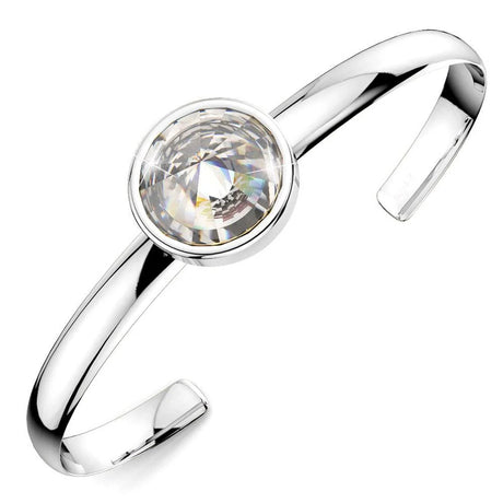 Krystal Couture Blair Bangle Embellished with Swarovski Crystals