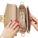 SAINT HONORE - Small trotter BAG - NUDE