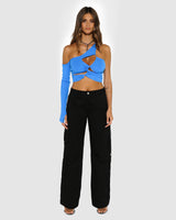 BY.DYLN Ambra Top - Blue