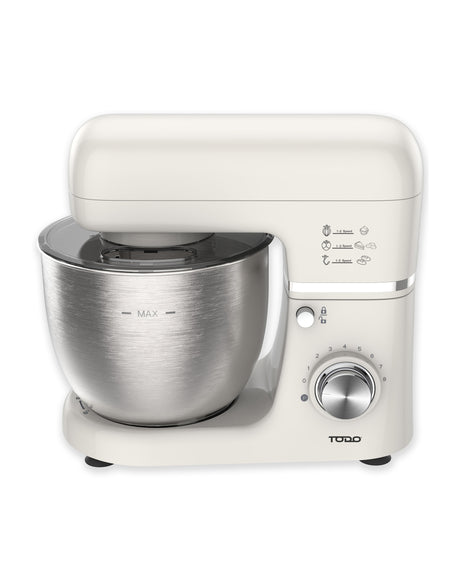 TODO 1300W Electric Stand Mixer 5L Stainless Steel Bowl 8 Speed Plus Pulse Control