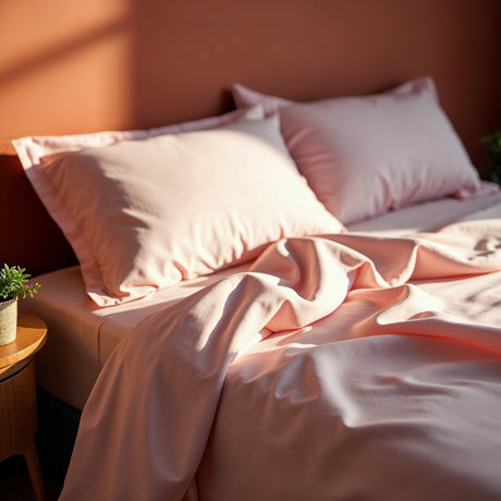 Royal Comfort Balmain 1000TC Bamboo cotton Sheet Sets- Blush