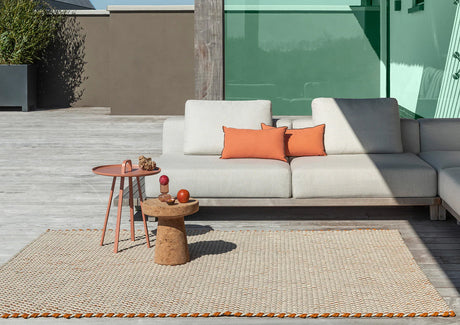 Brink & Campman Lace Tri-coloure White Outdoor 496901 Rug