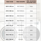Solar Firuz Natural Rug