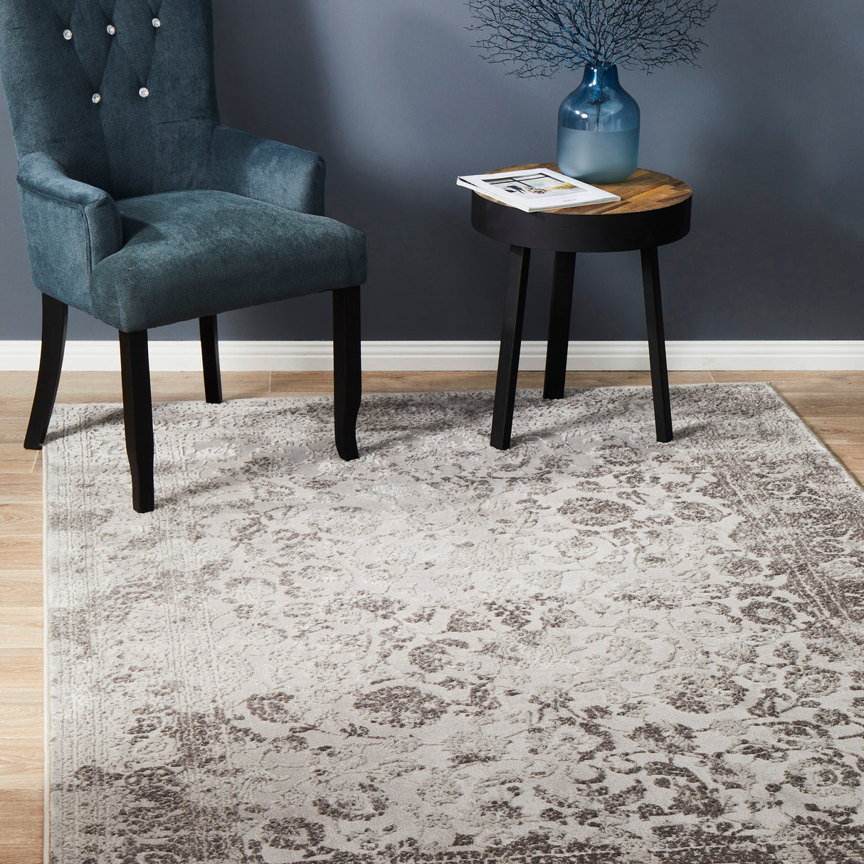 Opulence 111 Silver Rug