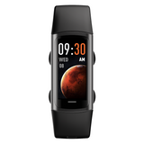 TODO Fitness Tracker Smart Watch BT 5.0 Body Thermometer Temperature BPM Monitor - Black