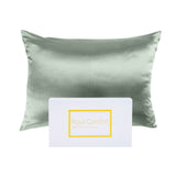 MULBERRY SILK PILLOW CASE TWIN PACK - SIZE: 51X76CM - SAGE