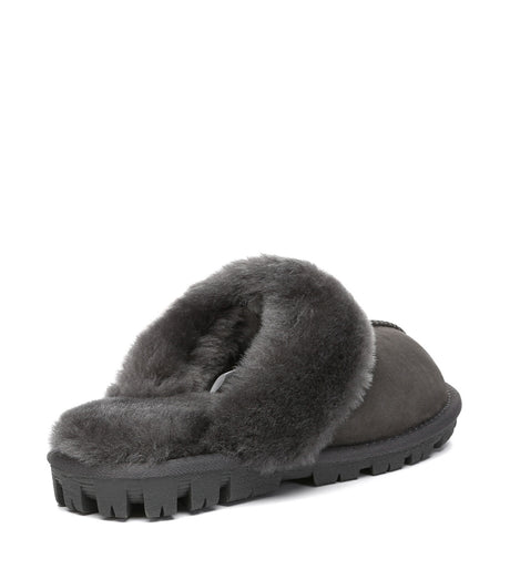 Australian Shepherd UGG Waffle Slipper - Grey