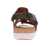 Revere Santorini Gladiator Sandal - Khaki