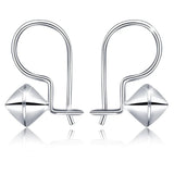 Solid 925 Sterling Silver Go Forward Earrings