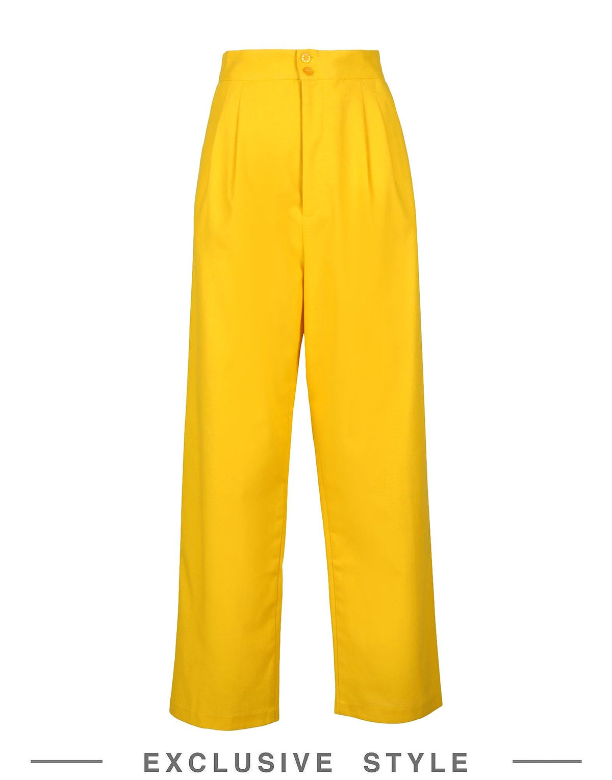 Fksp X Yoox Womens Pants - Marigold