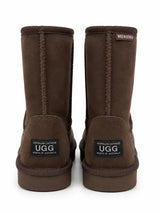 Australian Leather Ugg Classic Short - Chocolate - AU5