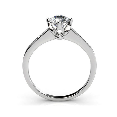Krystal Couture Covenant Ring Embellished with Swarovski Crystals