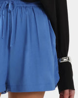 Lost In Lunar Madison Shorts - Cornblue Flower