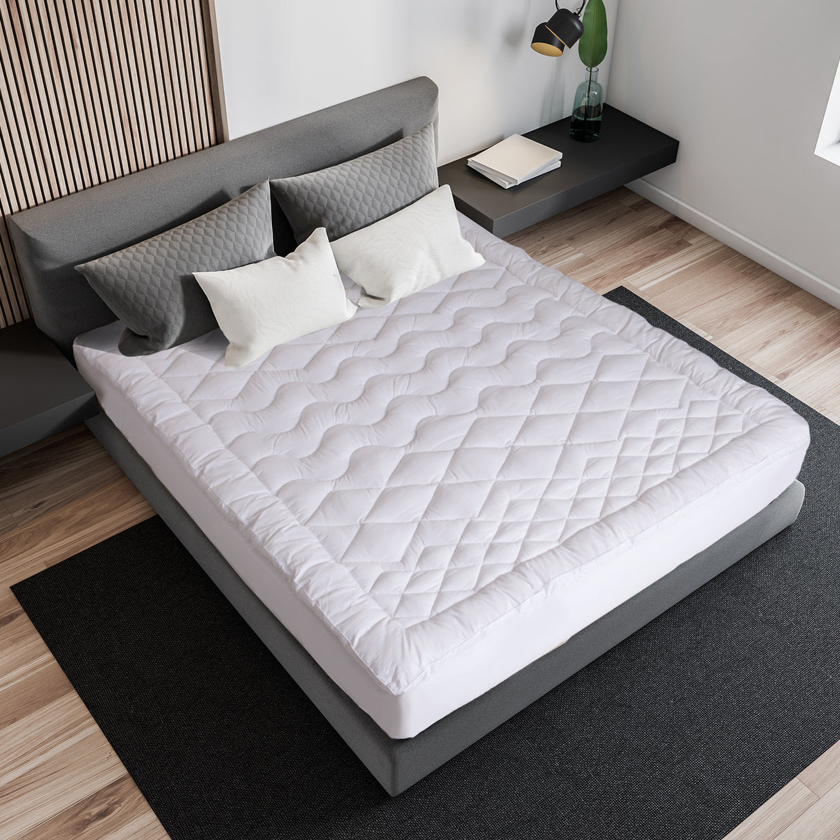 Royal Comfort goose topper -King 1000GSM