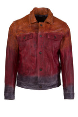 Mens Night Shade Leather Jacket