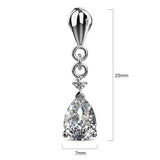 Krystal Couture Anastacia Drop Earrings Embellished with SWAROVSKI Crystals