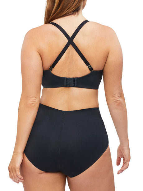 Nancy Ganz Body Define Strapless Bra - Black