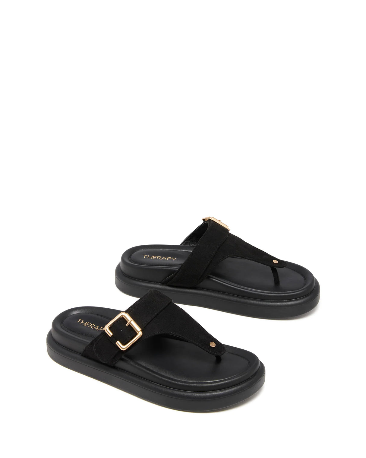 Therapy Palloma Black Microsuede