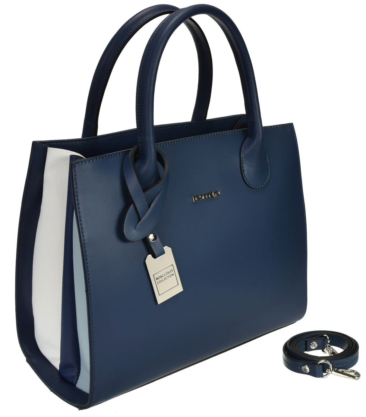 Bosccolo Shoulder Bag In Navy Blue/3Color