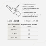 Bullion Gold Carmello Stainless Steel Bangle in White Gold