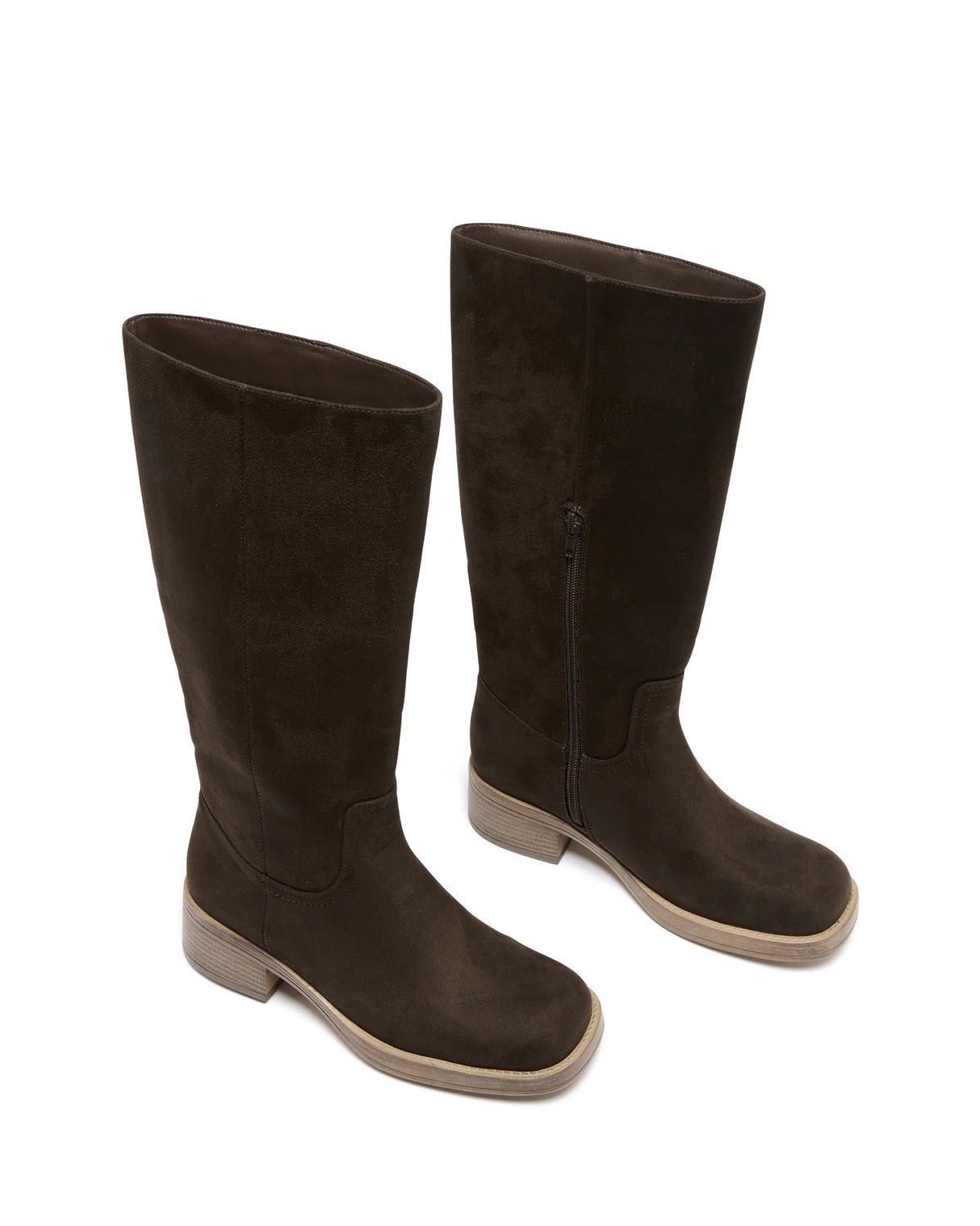 Therapy Fever Chocolate Faux Suede