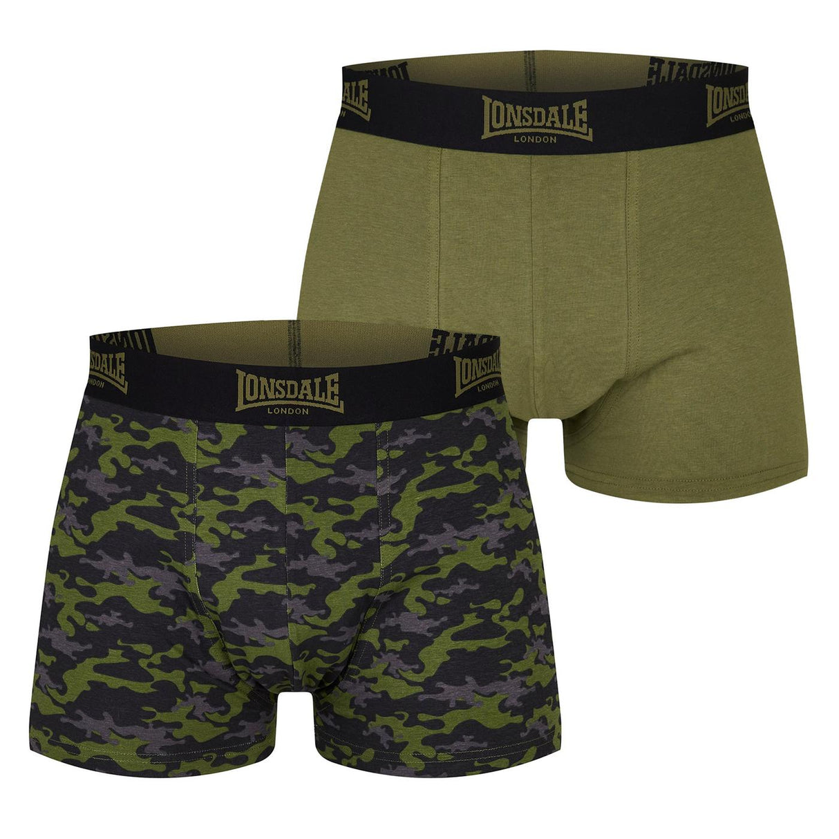 Lonsdale Lonsdale Trunk Shorts 2 Pack Mens