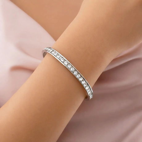 Krystal Couture 360 Classic Bangle Embellished with SWAROVSKI Crystals