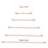 Obsession Necklace Extender Encased in 18k Rose Gold