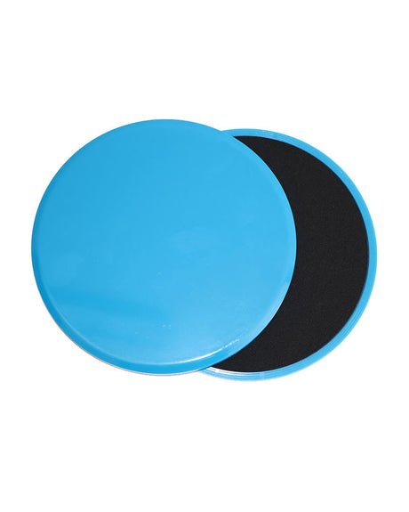 Core Sliders Gliding Discs Exercise Gym Fitness Foam Circle Pad Pair Blue