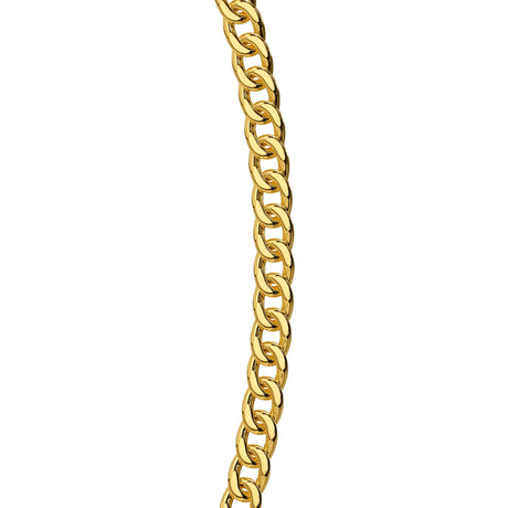 Bullion Gold Estelle Chain Link Gold Plated Necklace