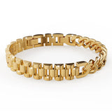 Boxed Oyster Bangle and Ring Set in Yellow Gold