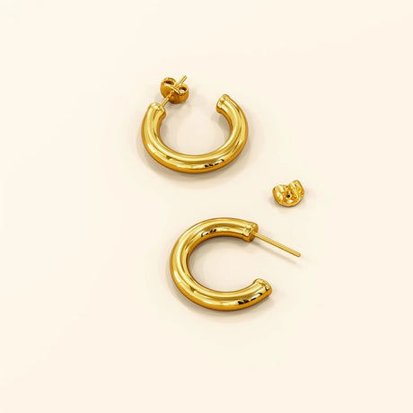 Bullion Gold Erica Gold Hoop Earrings