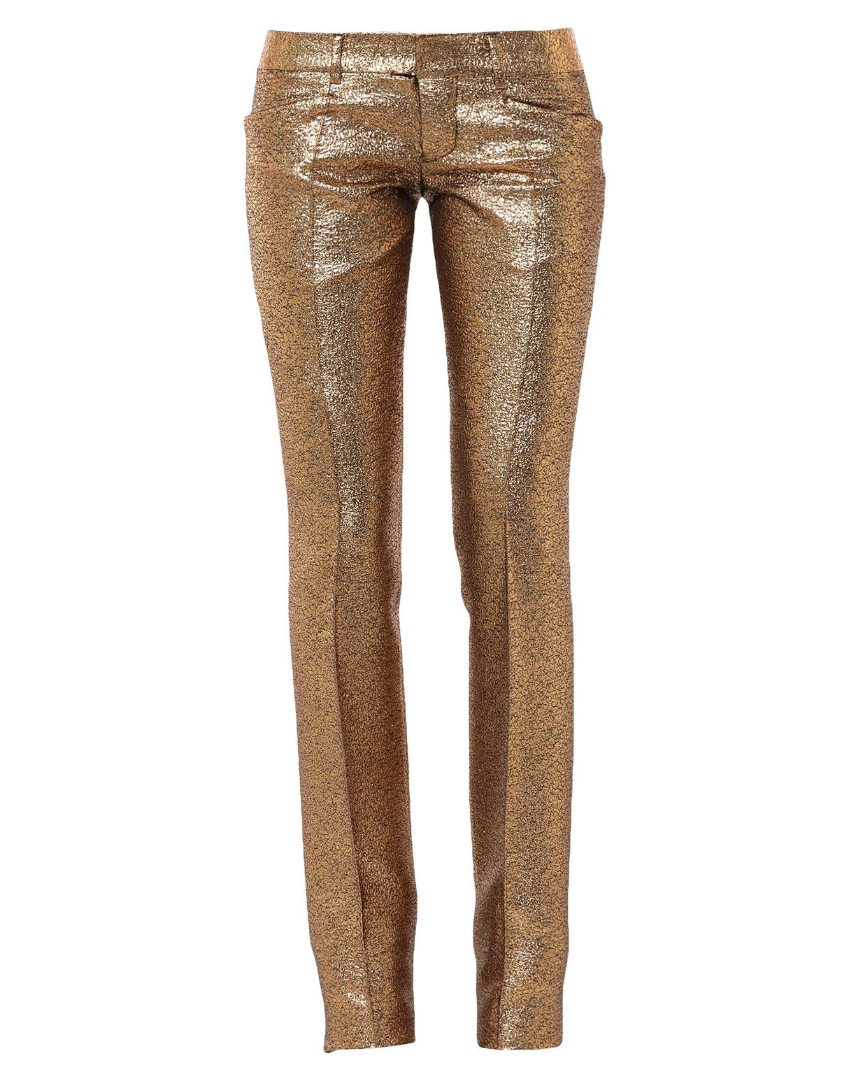 Dsquared2 Womens Pants - Gold
