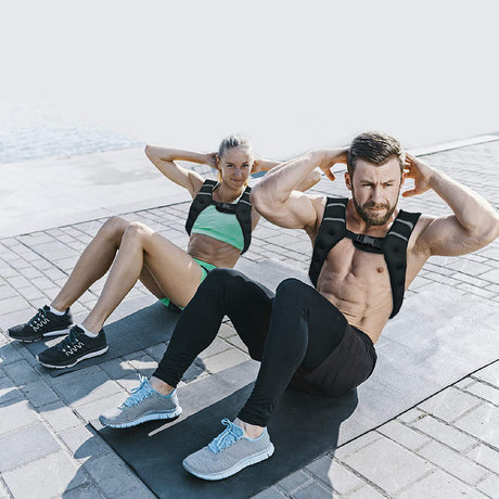TODO 8kg Weight Vest Weighted Resistance Training Running Fitness Workout Vest