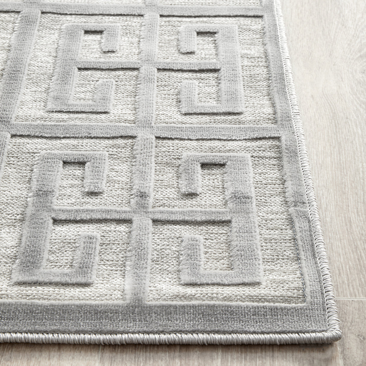 York Brenda Silver Ru Rug