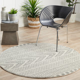 Mirage 359 Grey Round Rug