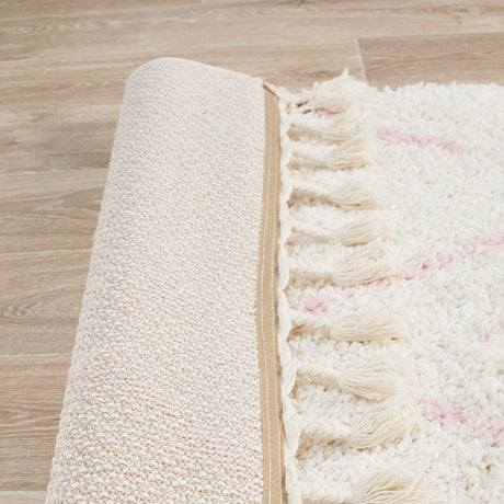 Saffron 44 Pink Runner Rug