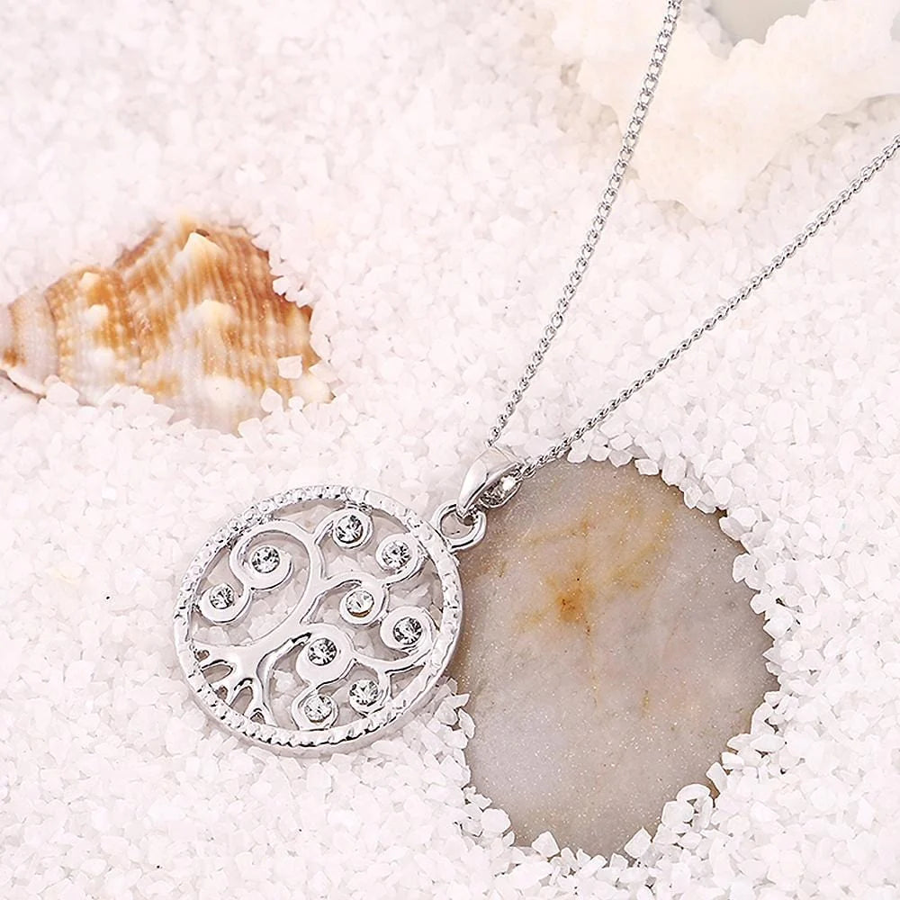 Boxed Tree Of Aurelia Necklace and Earrings Set