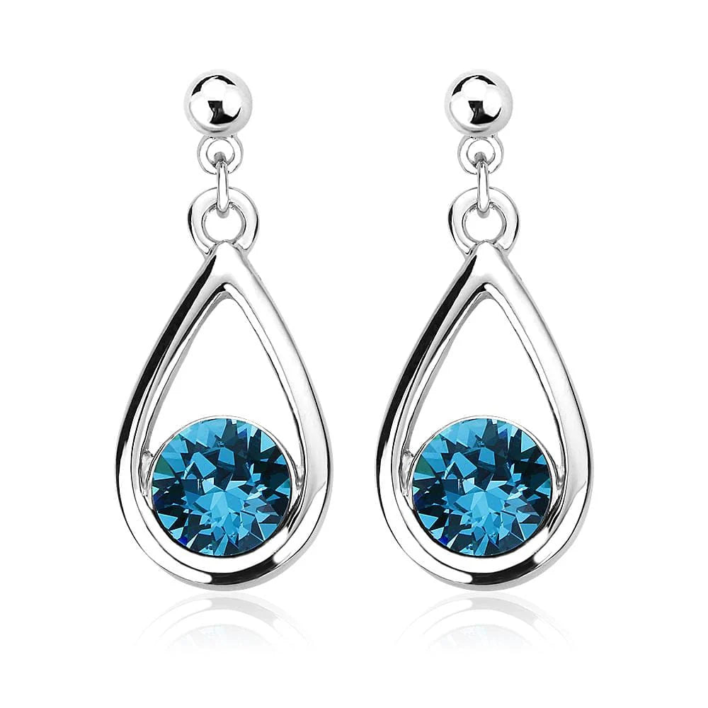 Krystal Couture Morning Dew Earrings Embellished with SWAROVSKI Crystals
