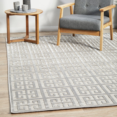 York Brenda Silver Rug