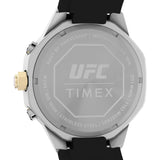 Timex UFC King Two Tone 45Mm Black Dial And Silicone Strap