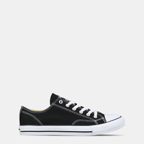 SoulCal Men's Canvas Low Trainers - Black