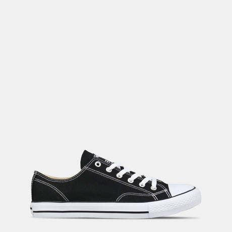 SoulCal Men's Canvas Low Trainers - Black